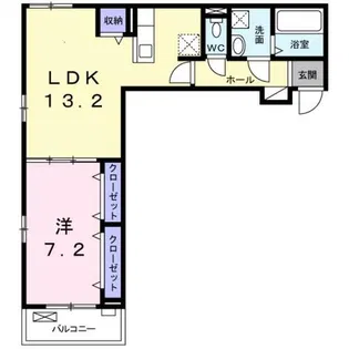 ケイトガーデン【3階】の間取り