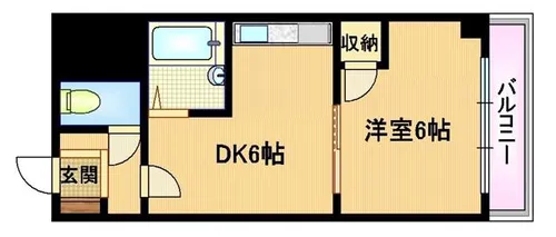 大阪府大阪市都島区網島町【マンション】の間取り