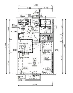 メゾンあまかわ(借上)【202号室】の間取り