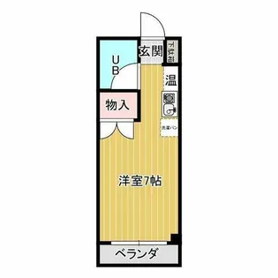 小澤マンション【405号室】の間取り