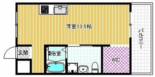 プランドール【4階】の間取り