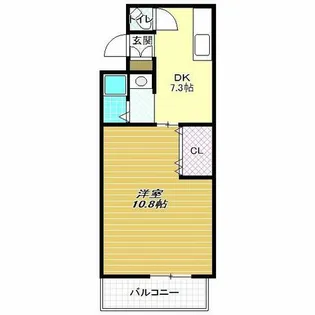 サンライズ藤井寺【2階】の間取り