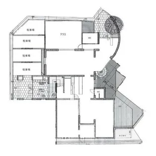 EIvIssA【1号室】の間取り