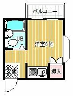 キャピタル・古市【4階】の間取り