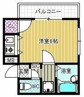 ツインツリー【6階】の間取り