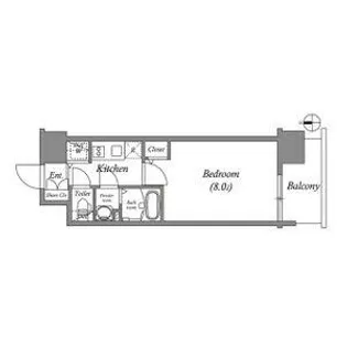 エスリード栄イーストスクエア【5階】の間取り