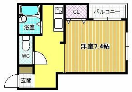アンバー【3階】の間取り