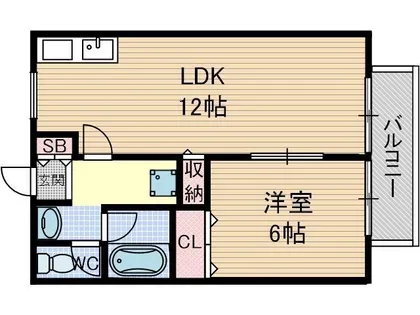 フォーチュン【2階】の間取り