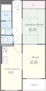 センチュリー三島【1階】の間取り
