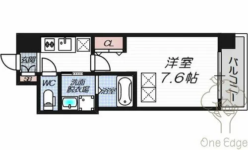 CUORE【3階】の間取り