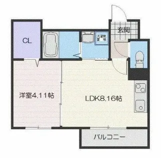 Lumiere【2階】の間取り