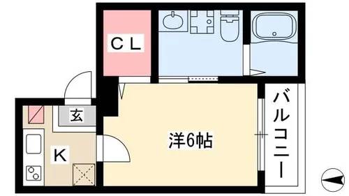 Luana(ルアナ)【3階】の間取り