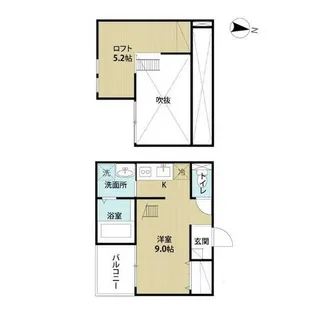 フルレ【1階】の間取り