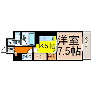 シグナス【7階】の間取り