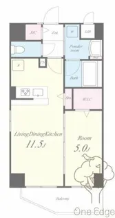 ルアナ北梅田【3階】の間取り