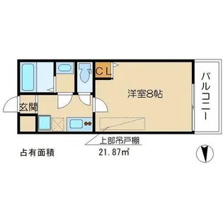 アビタシオン東山【3階】の間取り