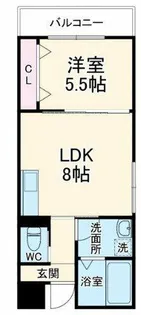 グランイニシオ都島【3階】の間取り