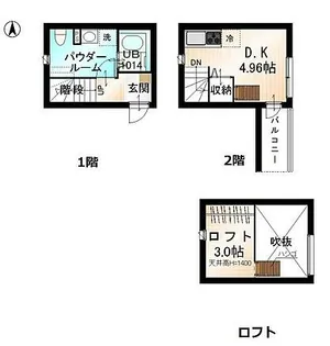 ARMYⅡ【1階】の間取り