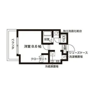 ウイステリア千種【7階】の間取り