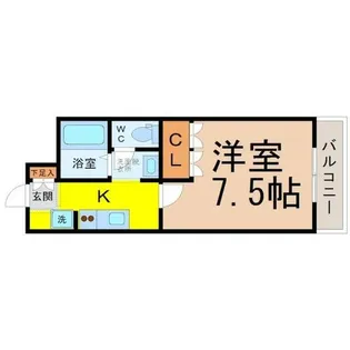 エトワールパレス【3階】の間取り