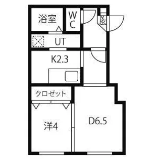 ブランノワールインセンス【3階】の間取り