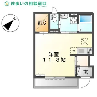 愛知県岡崎市美合町字生田【アパート】の間取り