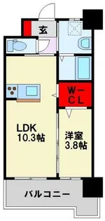 福岡県北九州市八幡西区陣原3丁目【マンション】の間取り