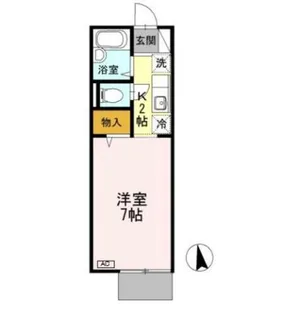 プリマベーラ【1階】の間取り