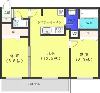 Layla【2階】の間取り