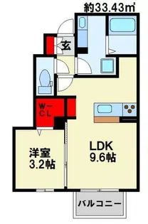 SUNPLACE.D【1階】の間取り