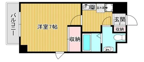 大阪府大阪市都島区東野田町4丁目【マンション】の間取り