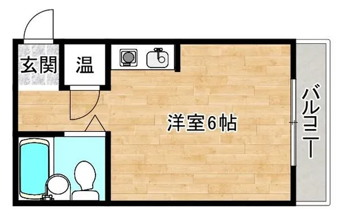 大阪府大阪市都島区都島北通2丁目【マンション】の間取り