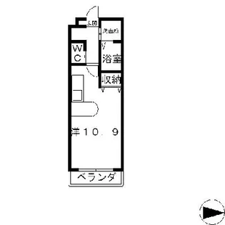 ローサセタ【3階】の間取り