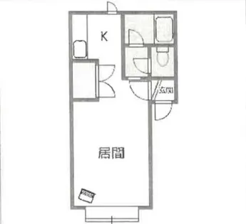 サンセールふじの【1階】の間取り