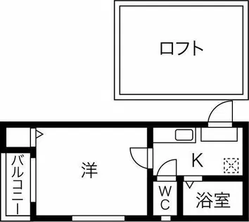 ミューザ松原町【1階】の間取り