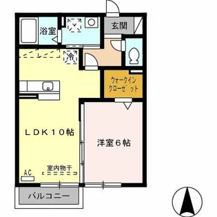 ソレアード A棟【2階】の間取り