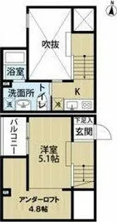 タウリス【2階】の間取り