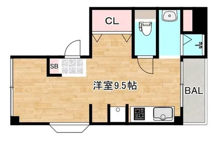 大阪府大阪市都島区都島本通3丁目【マンション】の間取り