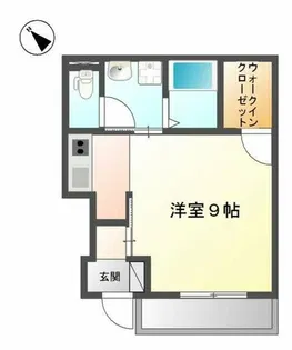 コンフォートK.S【1階】の間取り