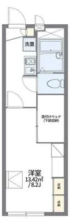 レオパレスゾネグランツ【204号室】の間取り