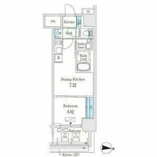 L&Cレジデンス鶴舞公園【504号室】の間取り