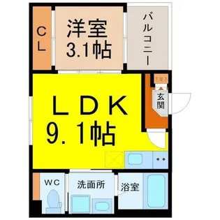 ニライカナイ【2階】の間取り