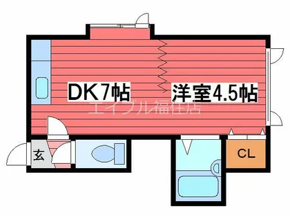 サンピア福住1-3【3階】の間取り
