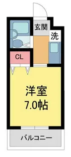 サニーテラスハイネ【306号室】の間取り