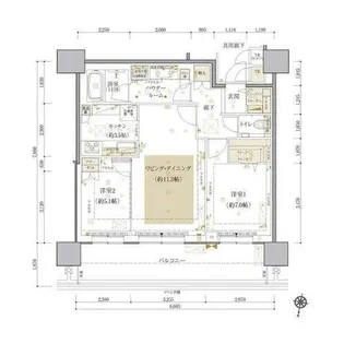 ONE札幌ステーションタワー【43階】の間取り