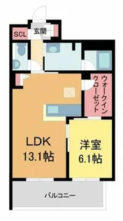 ベル エ ロンプラージュ【1階】の間取り