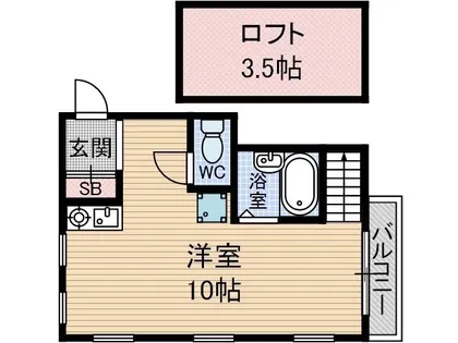 マンションナカムラ【302号室】の間取り