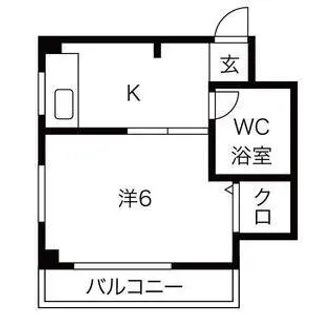 studio-I箕面【3階】の間取り
