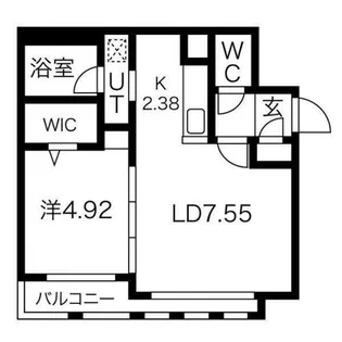グランラヴィーヌ西町【1階】の間取り