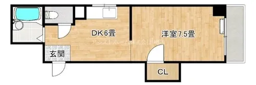 ロイヤルコート8番館【702号室】の間取り